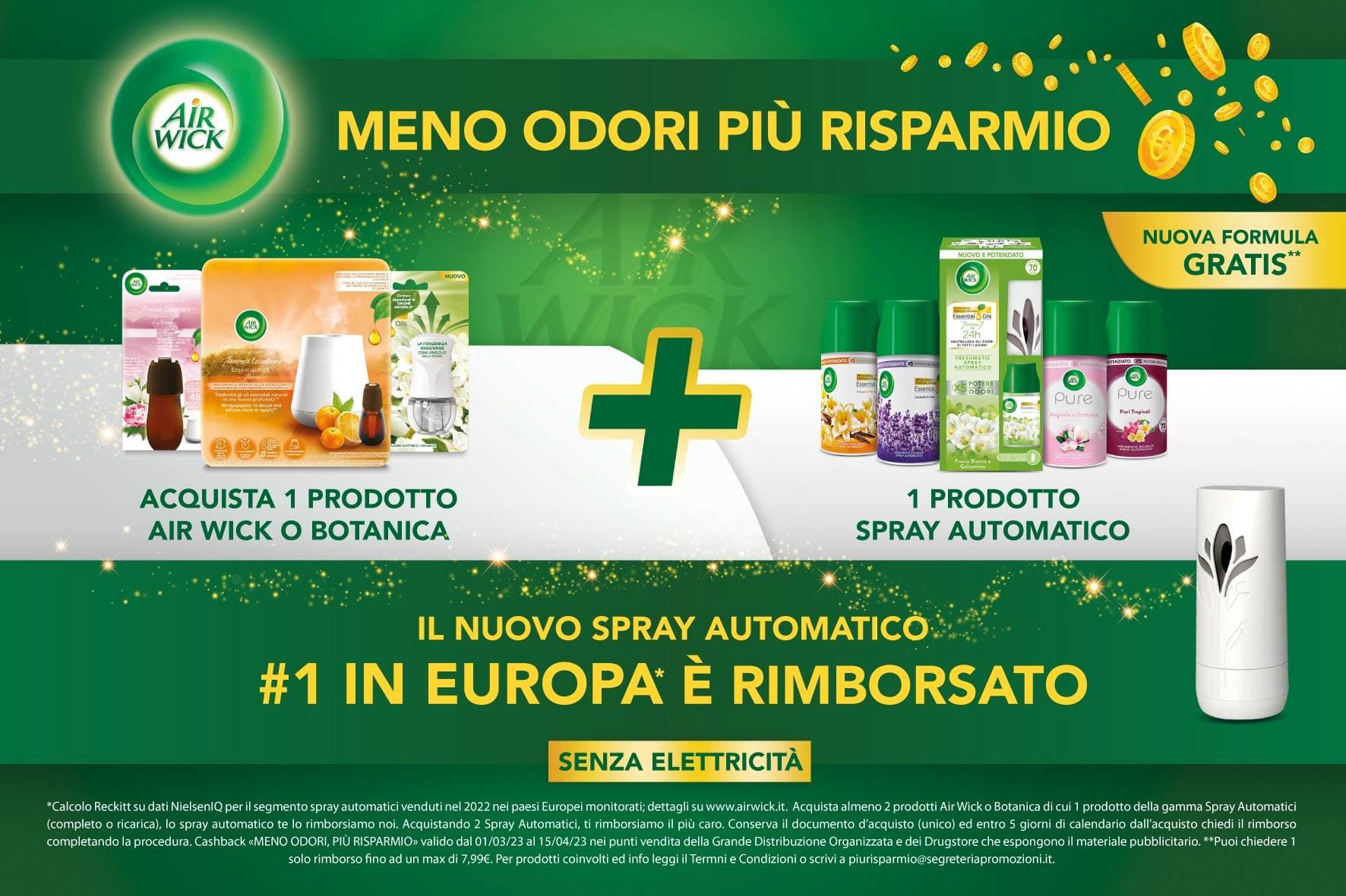 Meno odori più risparmio